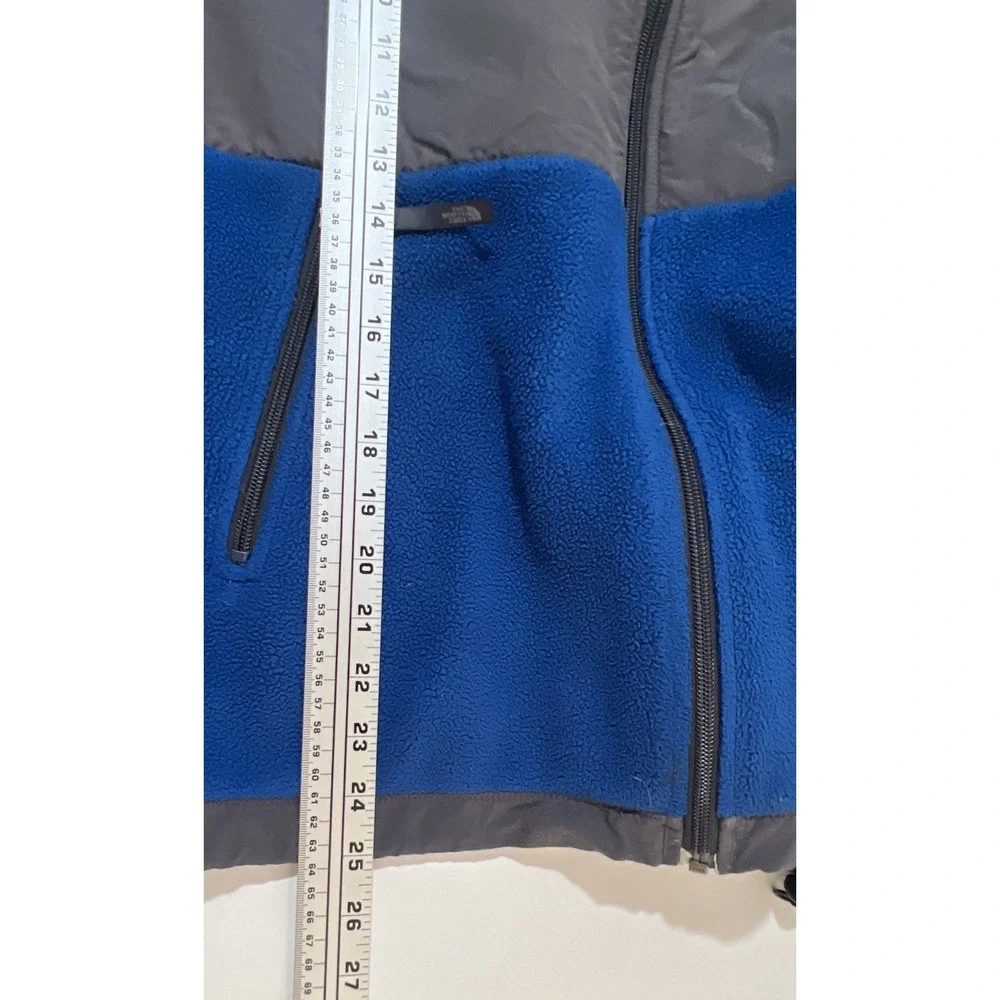 Vintage Youth UnisexNorth Face Denali Fleece Jacket Polartec Blue Black XL‎